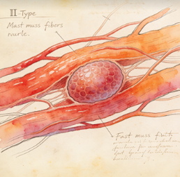 Type II myonuclei